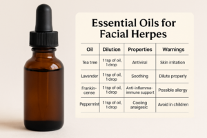 herpes facial